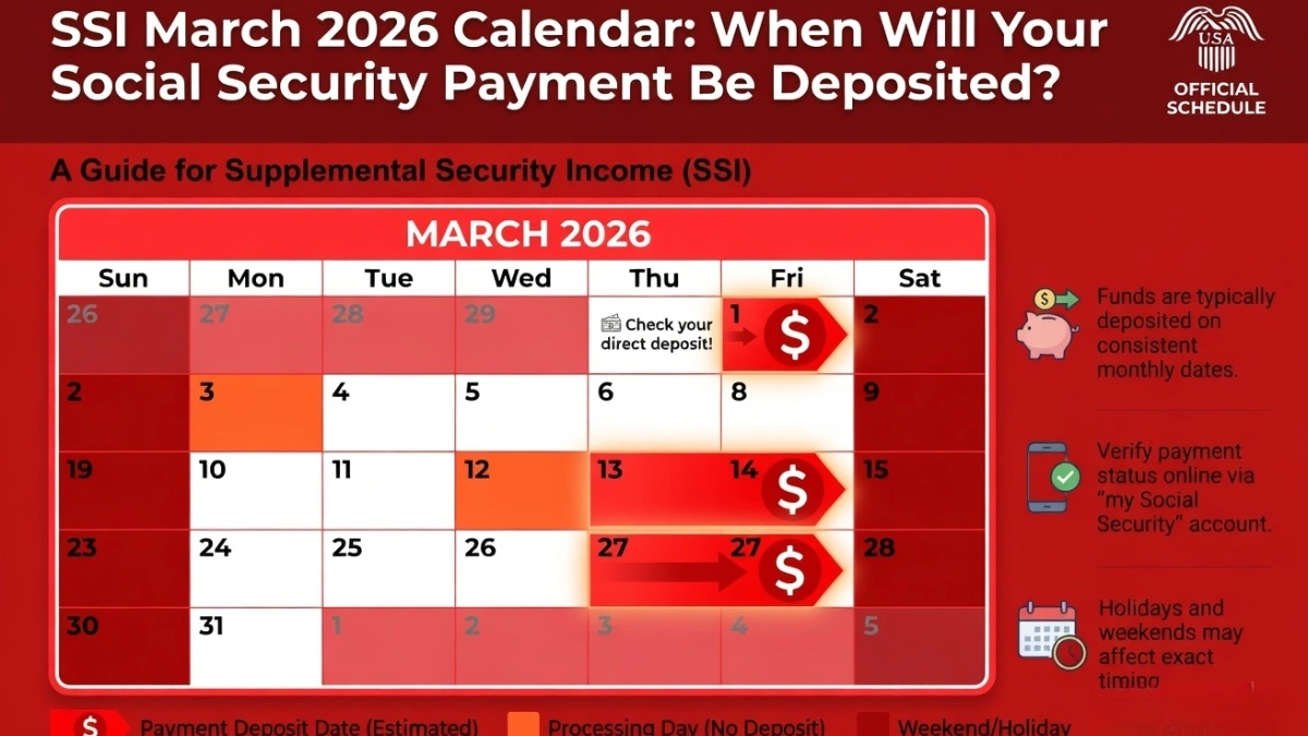SSI March 2026 payment