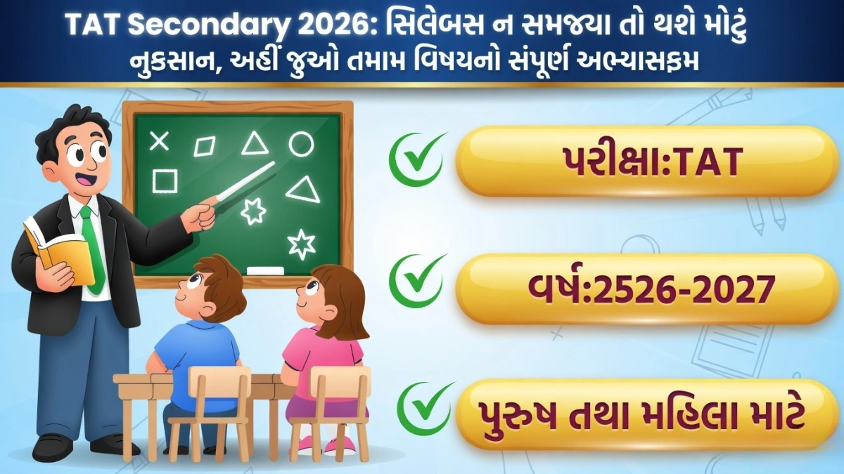TAT Secondary Syllabus 2026