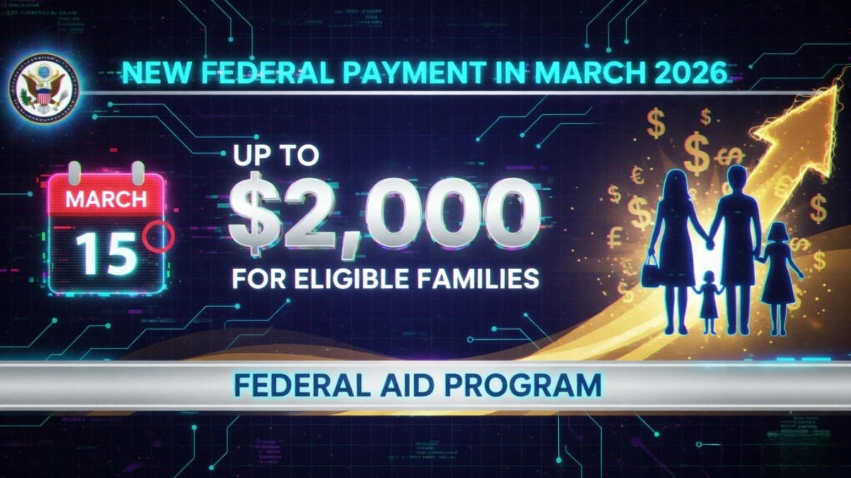 federal payment March 2026