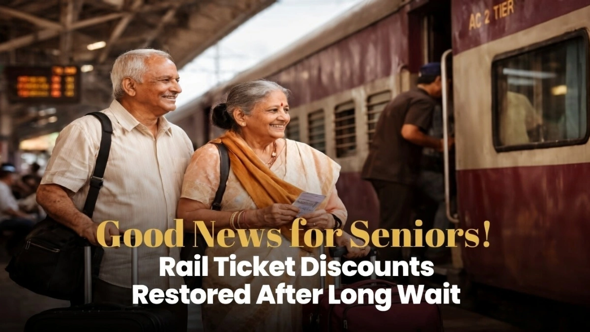 senior citizen railway concession